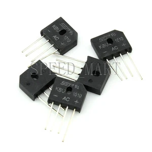 5 piezas rectificador de puente rectificador KBU1010 1000V AC change DC 10A KBU-1010 - Imagen 1 de 4