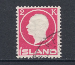 Iceland Sc 97 used. 1912 2k rose Frederik VIII, REYKJAVIK cancel, fresh, sound - Picture 1 of 1