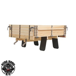 Kingkong RC 1/12 ZL130 RC Soviet Truck Bed KIT Set Wooden & Hard Plastic - Picture 1 of 7