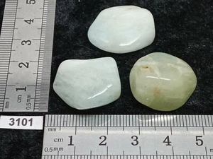 LOT AIGUE MARINE du Brésil pierre roulée naturelle qualité AB 21,3g reiki - Picture 1 of 3