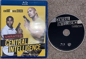Central Intelligence Blu-ray Unrated Kevin Hart Dwayne Johnson The Rock - Picture 1 of 14
