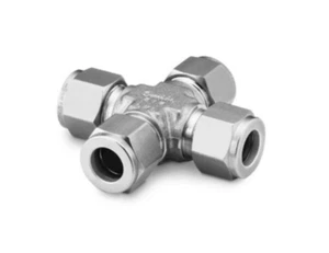 Swagelok SS-600-4 Stainless Steel 3/8” Union Cross, Tube OD - Picture 1 of 1