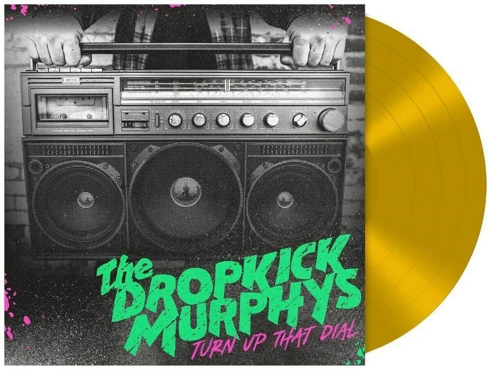 The Dropkick Murphys – Turn Up That Dial GOLD COLOURED Vinyl LP (NEW 2021) PUNK - Image 1 of 3