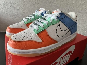 Nike Dunk Low GS ‘Nike 101’ DX3363-100 Youth 5.5Y No-Lid - Picture 1 of 8