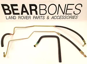Defender 90 110 130 300TDI Land Rover RHD Power Steering Hose Kit 1995 1998 - Picture 1 of 1