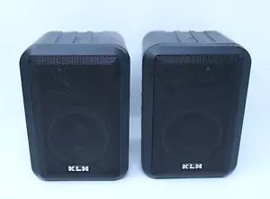 Vintage KLH Model 45 Bookshelf Stereo Speakers - TESTED - See Video - Picture 1 of 9