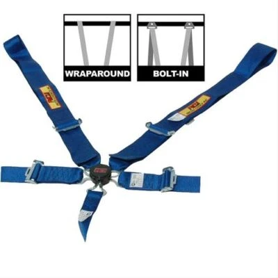 RCI 9210CC Harness Complete Camlock Bolt-In Wraparound Floor/Roll Bar Mount Blue - Image 1 of 3
