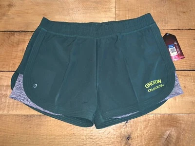 Pantalones Cortos Para Mujer Coliseo Oregon Ducks Verde Fuera Atléticos Universitarios Nuevos con Etiquetas XL Foto 1 de 4