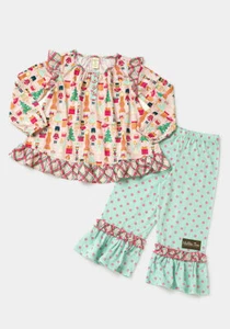 Girls Matilda Jane 16 Nutcracker Season PJ Set Holiday Wonderment Pajamas - Picture 1 of 7