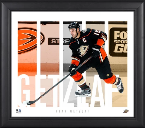 Ryan Getzlaf Anaheim Ducks Framed 15x17 Player Panel Collage Cover
