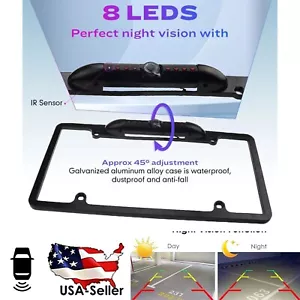 Backup Camera Rearview License Plate Frame Waterproof for Jensen CDR7011 Car - Picture 1 of 7