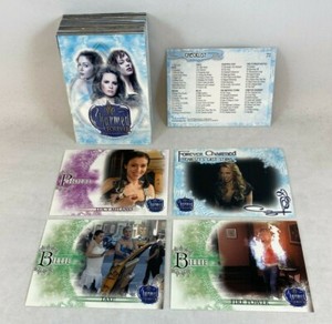 CHARMED FOREVER 2007 Complete Card Trading Set KALEY CUOCO & ALYSSA MILANO