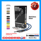 For SUZUKI RG500G-CH 85-89 Goodridge SSteel El Blue Fr Brake Hoses SU0502-3FC-EB