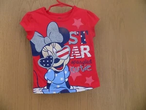 Disney Minnie Mouse T-Shirt Girls Size. XS (4) - Picture 1 of 2