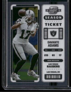 2022 Panini Contenders Optic Davante Adams #38 Season Ticket Football - Bild 1 von 2