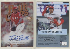 2019 Topps Finest Finest Blue Chips Auto /99 Raisel Iglesias #FBCA-RI Auto