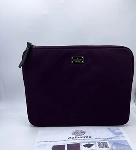 Kate Spade authenticated Purple Protective Laptop Zip Closure Sleeve 13" - Picture 1 of 14