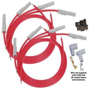 MSD Universal Spark Plug Wire Set For 1974 Pontiac LeMans Sport 81CE68-0817