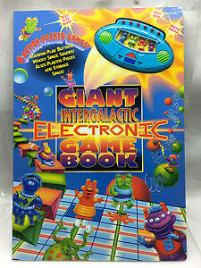 GIANT INTERGALACTIC ELECTRONIC GAME BOOK NEW