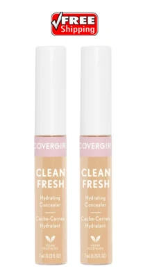 CoverGirl Clean Fresh Hydrating Concealer 0.23oz, #320 FAIR - Pack of 2 - Image 1 of 2