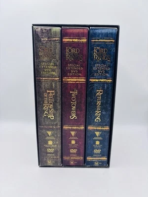Lord of the Rings Trilogy | Extended | Boxset | DVD | Region 4 | Discs VGC | - Image 1 of 4