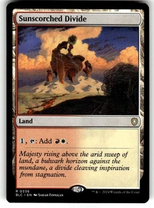 Sunscorched Divide Commander: Bloomburrow Regular MTG - Picture 1 of 2