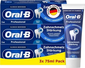 Oral-B Professional Tooth Enamel Strengthening Toothpaste - 3 x 75 ml - Bild 1 von 6
