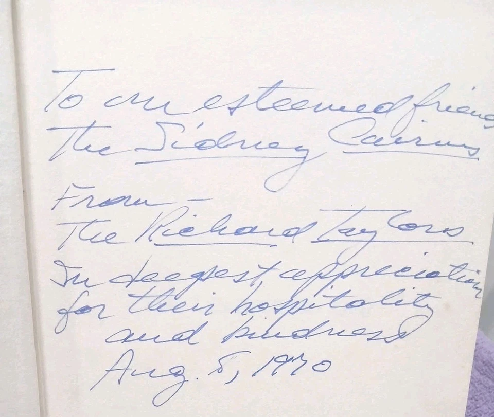 SIGNED X2, THE DISCIPLINED LIFE BY RICHARD S. TAYLOR  NAZARENE 1ST EDITION  HC - Image 1 of 4