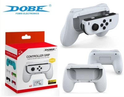 Dobe Controller Grip for Nintendo-Switch Joy Pad 2 Pack New White Sealed New - Image 1 of 2