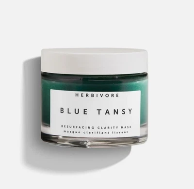 HERBIVORE BLUE TANSY Invisible Pores Resurfacing Clarity Mask - Image 1 of 3