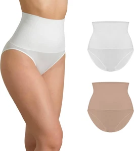 Pancera Contenitiva Donna 2 Pz – Guaina Contenitiva Donna Seamless, Mutanda Cont - Foto 1 di 12