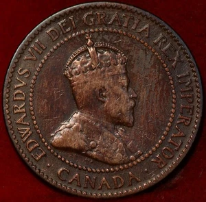 1906 Canada One Cent Foreign Coin - Picture 1 of 2