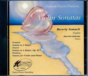 Franck, Faure, Poulenc - Violin Sonatas [New CD] - Bild 1 von 1