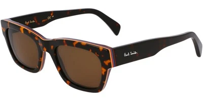 Gafas de sol cuadradas suaves Paul Smith Loxham Havana PS24620S-214 - Hechas en Italia Foto 1 de 4