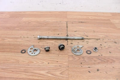 2009 YAMAHA XT250 Rear Axle w/ Spacers and Adjuster Cams - Image 1 of 4