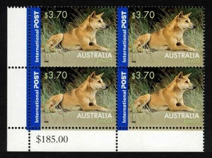 Australia Wildlife Dingo Scott #2502 Block Of 4- Stamps. M.N.H. - Picture 1 of 2