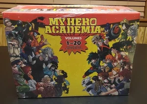 Brandneu & Versiegelt My Hero Academia Bände 1-20 Manga Box Set Eng. Buch Poster - Bild 1 von 11