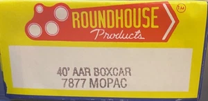 Roundhouse HO - 40' AAR Boxcar Missouri Pacific Lines 38886 - 7877 - SWD2 - Picture 1 of 2
