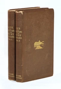 STEWART Altowan Life and Adventure in the Rocky Mountains 1846 1st Fur Trade - Imagen 1 de 2