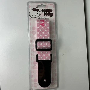 Neu versiegelt Hello Kitty Guitar Hero Gitarrengurt pink & weiß gepunktet - Bild 1 von 3