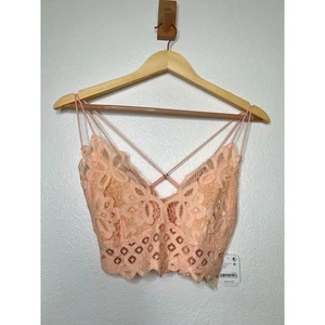 NWT Free People Intimately Adella Bralette Size Large  in Electric Nectar  - Picture 1 of 3