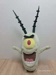 Plankton Stofftier Plüschfigur 2005 Universal Studios Spongebob Schwammkopf 23cm - Bild 1 von 7