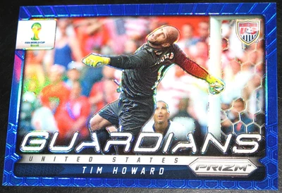 Кубок мира 2014 Prizm Тим Говард Guardians синий # 003/199 США #24 - Изображение 1 из 2