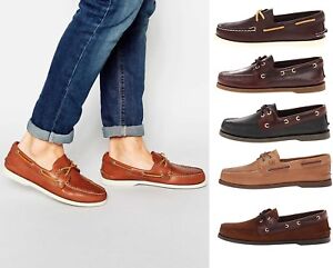 Men's SPERRY Top Sider Authentic Original Slip On Leather Boat Shoes EXTRA WIDE