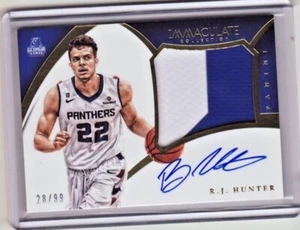 2015 Panini Immaculate RJ Hunter Georgia State RC RPA Patch Auto 28/99 - Picture 1 of 1