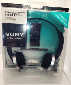Sony DR-350USB PC Audio Headset (czarny) - Zdjęcie 1 z 6