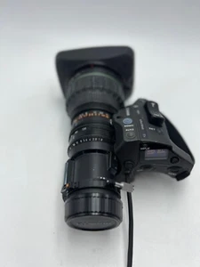 Canon KJ17ex7.7 B IASE FULL SERVO Zoom Lens B4 Mount 7.7-131mm Read Listing USED - Picture 1 of 5