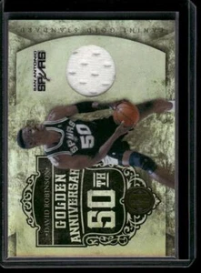2010-11 Panini Gold Standard #12 David Robinson Golden Anniversary #/299 - Picture 1 of 2