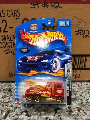 2003 Hot Wheels 🔥   FINAL RUN 1 of 12   🔥 #195 🔥  RIG WRECKER🔥Gold Base🔥 - Image 1 of 4