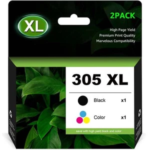 DRUCKERPATRONEN SET Für HP 305XL DeskJet 2700 2710 2720 e 2724 2820e 4110 4120 - Bild 1 von 8